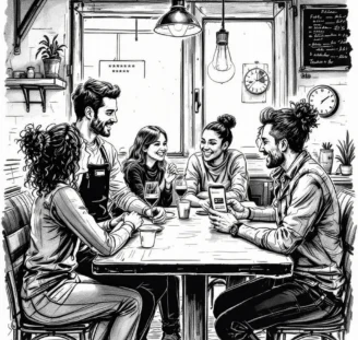 comunita cafe meme